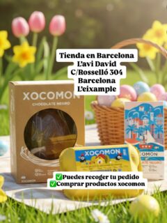 🎉🎉Tienda en Barcelona ciudad.🎉🎉
L’avi David, carniceria gourmet en el centro de Barcelona ( eixample dreta, metro Verdaguer, al lado del passeig de St Joan). 
Productos artesanales y atención unica para nuestros productos.
Anna y David os atenderán como si fueran yo, son encantadores.

Podéis escoger dos opciones de compra:

✅Compras lo que queráis en nuestra web y lo recoges en la tienda.

✅Compras en la tienda l’avi david los productos que podras encontrar de xocomon.

Tableta 85g💙💚
Corazones 💙💚
Mini huevos 💙💚
Huevo de 300g💙💚
Callets 300g💙💚

Horario
9:30-14:30
17:00-20:30
Sábados mañana

#xocomon #barcelona #pascuasin #pascua26 #artesanos