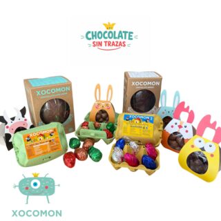 Huevos de chocolate sin alérgenos para una Pascua inclusiva 🐣🍫

En Xocomon encontrarás distintas medidas de huevos de chocolate sin alérgenos para que todos puedan disfrutar de la Pascua:

• Mini huevos 100g 💚💙
• 6  Huevos en huevera 💚💙
• Huevo grande 300g
-Huevos 400g rellenos con animales de la granja,  dinosaurios o chocolatinas.💚💙

Chocolate seguro, delicioso y para todos.
www.xocomon.com
Xocomon – Chocolate sin alérgenos.
#huevospascua ##sinalergenos  #sinfrutosecos #chocolatelover