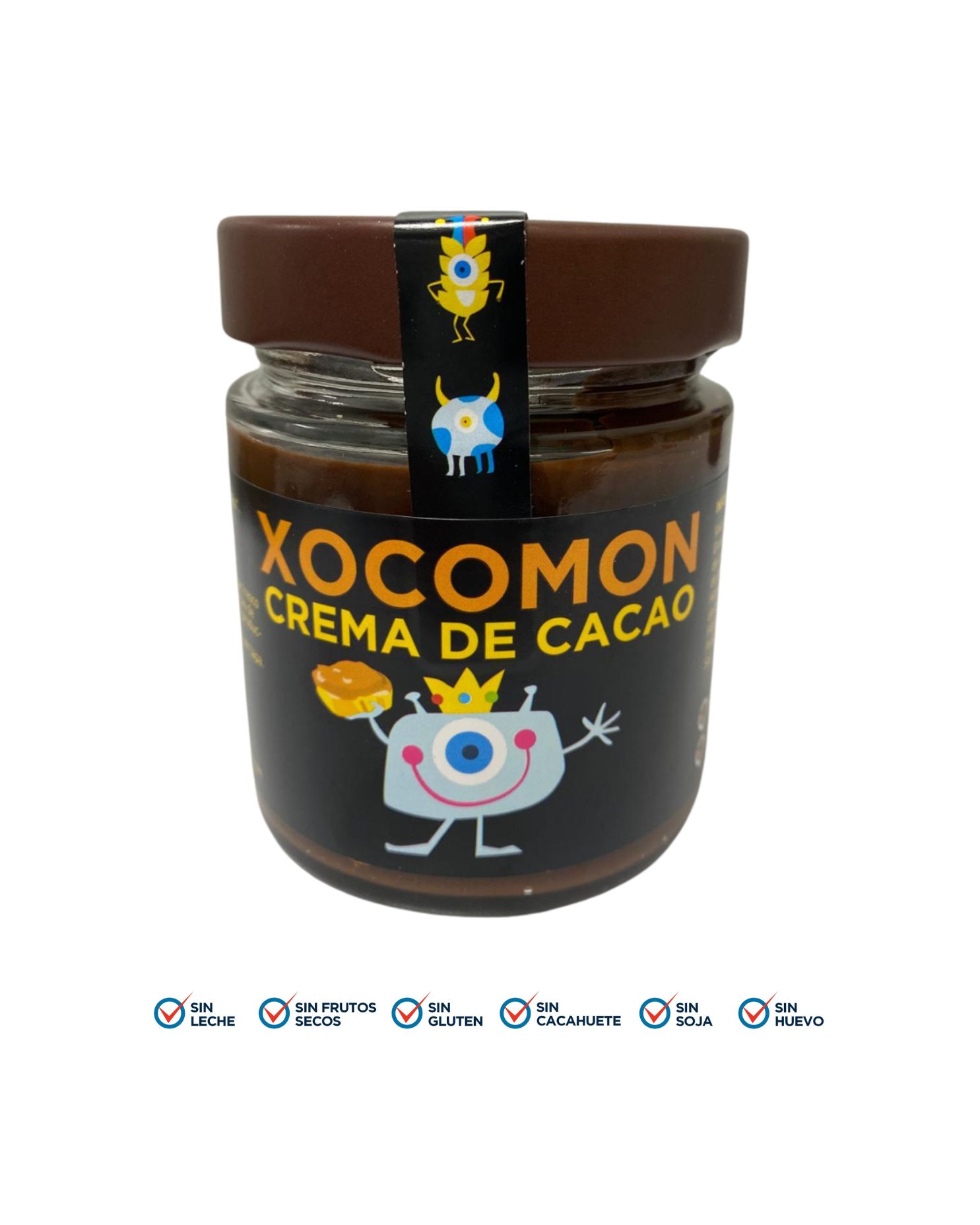 🍫 ¡El placer del chocolate, sin preocupaciones! 🍫
¿Alguna vez has soñado con una crema de cacao que lo tenga todo y no le falte nada? Deja de buscar: te presentamos nuestra Xocomon. 🚀

Sabemos que disfrutar de algo dulce no debería ser un deporte de riesgo. Por eso, hemos creado la fórmula perfecta para que todos en casa puedan comer sin miedo:

🚫 Cero Alérgenos: Sin trazas de frutos secos, sin gluten y sin soja. ¡Seguridad total para los más peques (y los no tan peques)!

🌿 Oro Líquido: Sustituimos las grasas de baja calidad por Aceite de Oliva. El resultado es una textura cremosa y un sabor auténtico que cuida de tu corazón.

🍫 Puro Sabor: Intensa, equilibrada y perfecta para untar en pan, fruta o... ¡directamente a cucharadas!

Porque en Xocomon creemos que nadie debería quedarse fuera de la merienda. 🥖✨.
la puedes comprar en www.xocomon.com y tiendas amigas.
#sin #inclusion #sintrazas #sinfrutosecos #seguridadalimentaria