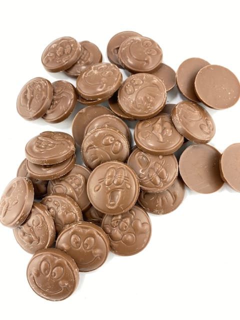 Monedas de Chocolate de Leche