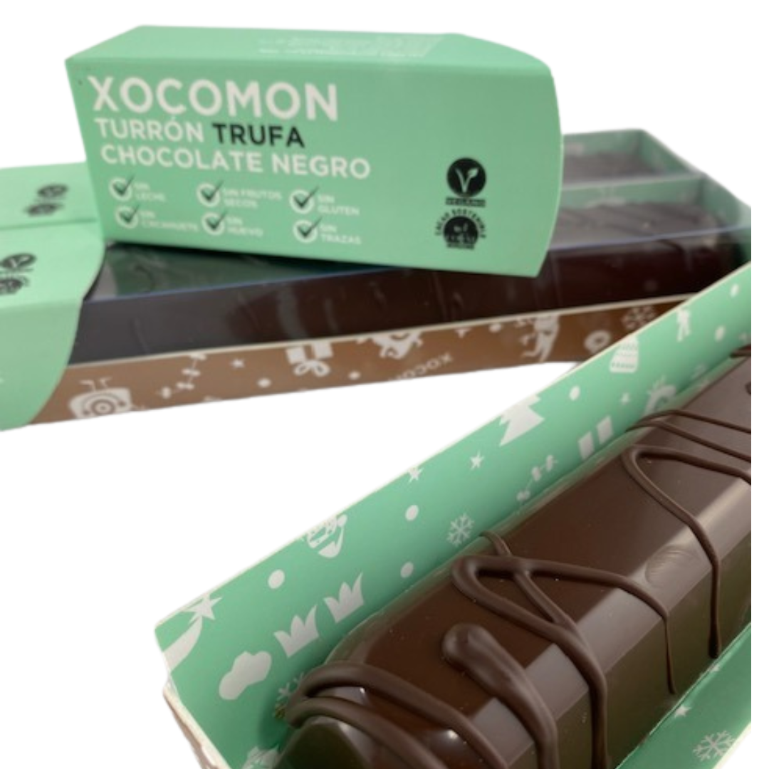 Turrón de chocolate negro TRUFA