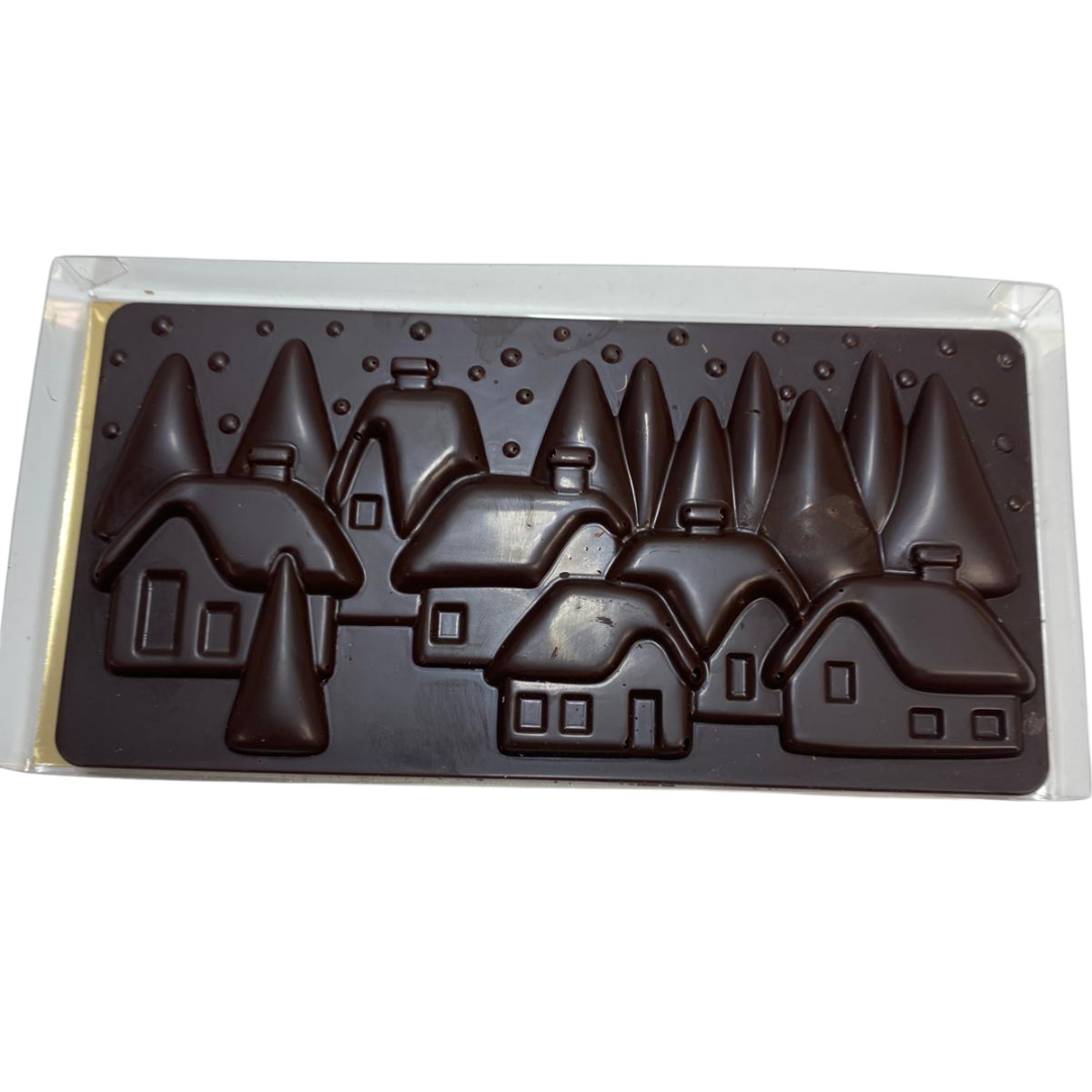 Tableta NAVIDAD chocolate negro 100gr.