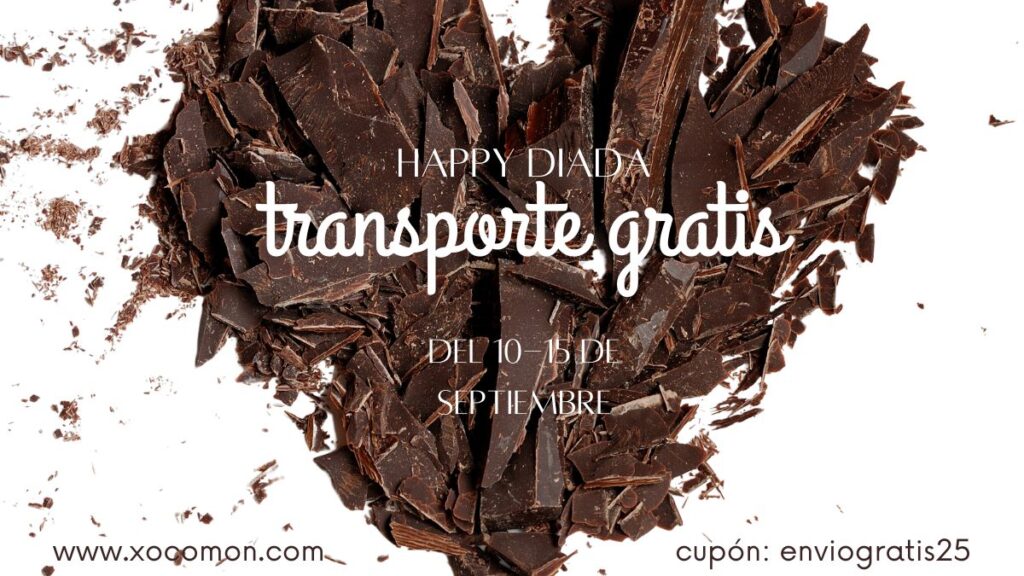 envio gratis | xocomon chocolate para alergicos
