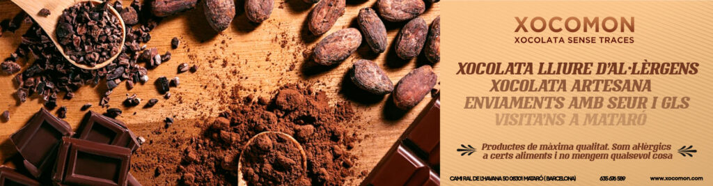 venda online xocolata artesana per al·lèrgics | Xocomon xocolata sense traces