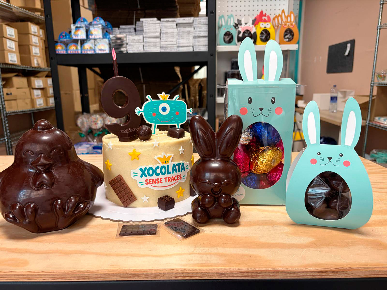 Pascua segura y deliciosa: chocolate negro sin alérgenos y chocolate con leche de Xocomon